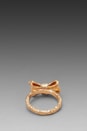 view 5 of 5 Tiny Bow Ring in Rose Gold