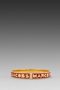 view 3 of 3 Classic Marc Logo Bangle in Blaze Red/Oro in Blaze Red & Oro
