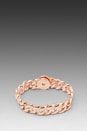 view 3 of 4 Small Katie Turn-lock Bracelet in Rose Gold