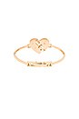 view 3 of 3 Broken Hearted Hinge Bracelet in Oro