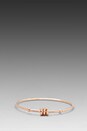 view 1 of 3 Bolt Tiny Bangle in Rose Gold