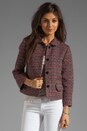view 1 of 5 Miranda Tweed Jacket in Cambridge Red Multi