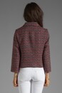 view 3 of 5 Miranda Tweed Jacket in Cambridge Red Multi