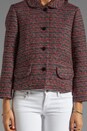 view 4 of 5 Miranda Tweed Jacket in Cambridge Red Multi