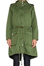 view 5 of 6 Classic Anorak Jacket in New Fatigue Green