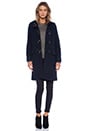 view 1 of 4 Paddington Wool Toggle Jacket in Normandy Blue