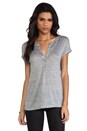 view 1 of 4 T-shirt Alicia in Dapper Grey Melange