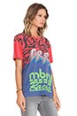 view 2 of 3 Ryder Motocross Tee in Cambridge Red Multi