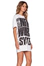 view 2 of 4 New World System Tee in White Multi