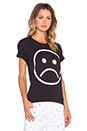 view 2 of 4 Sad Face Tee in Black Multi