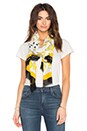 view 1 of 4 LEMON SLICES SCARF スカーフ in Off White Multi