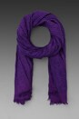 view 2 of 3 Foulard Reluctant Stars in Marquis Purple Multi