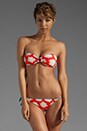 view 1 of 4 Sparks Bandeau Bra in Bright Red