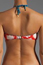 view 3 of 4 Sparks Bandeau Bra in Bright Red