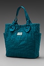 view 1 of 6 Pretty Nylon Medium Tote in Deep Teal