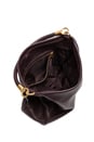 view 4 of 5 Too Hot To Handle Hobo in Carob Brown