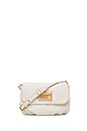 view 1 of 5 SAC PORTÉ ÉPAULE CLASSIC Q FLAP PERCY in White Birch