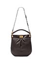 view 5 of 5 Classic Q Hillier Hobo in Faded Aluminum