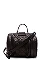 view 1 of 5 Moto Quilted Barrel 18 Bag in Black