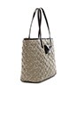 view 4 of 5 Metropolitote Straw 48 Tote in Black