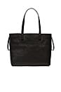 view 2 of 5 Zip It Saffiano Zipper Tote in Black
