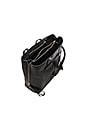 view 5 of 5 Zip It Saffiano Zipper Tote in Black