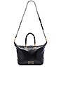 view 5 of 5 New Too Hot To Handle Top Zip Satchel in Black