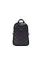 view 2 of 5 Domo Biker Quilted Cross Biker Backpack in Black