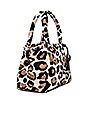 view 3 of 4 Leopard Embellished Canvas Tote in Sandbox Multi