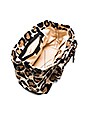 view 4 of 4 Leopard Embellished Canvas Tote in Sandbox Multi