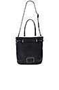 view 5 of 5 BOLSO TOTE LIGERO FLOWER in Black