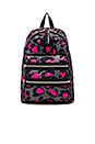 view 1 of 4 Domo Arigato Printed Leopard Packrat Backpack in Raspberry Sorbet Multi