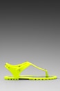 view 2 of 5 Rubber Jelly Thong in Fluor Yellow