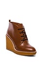 view 2 of 4 Boots compensées avec semelle crêpe MBMJ en Tan/Natural in Tan & Natural