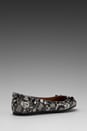 view 4 of 5 Mouse Lace Ballerina Flat in White
