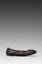view 1 of 5 Flats de bailarina con zorro de 10mm Friends of Mine in Black