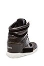view 4 of 5 Sneaker Wedge in Gunmetal & Black