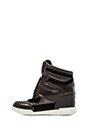 view 5 of 5 Sneaker Wedge in Gunmetal & Black