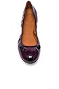 view 3 of 5 Mouse Patent Ballet Flats in Plum