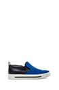 view 1 of 5 Cute Kicks Slip On Sneakers in Blue & Navy
