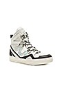 view 2 of 6 ZAPATILLAS TIPO TENIS NINJA in Off White & Black