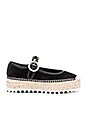 view 1 of 5 Suzi Espadrille Platforms in Black