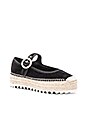 view 2 of 5 Suzi Espadrille Platforms in Black