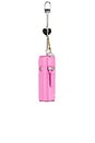 view 3 of 4 The Lipstick Case Charm in Bow Pink