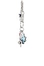 view 2 of 4 The Sticker Charm Key Chain in Nickel