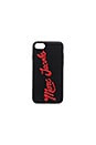 view 1 of 3 Glossy Marc iPhone 7 Case in Black Multi