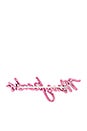 view 2 of 2 Signature Logo Pin in Neon Pink