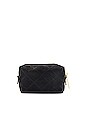 view 2 of 4 Small Cosmetic Bag in Black