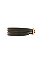 view 2 of 3 Icon Buckle Double Wrap Bracelet in Black