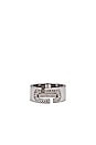 view 1 of 3 Pave Ring in Crystal & Silver